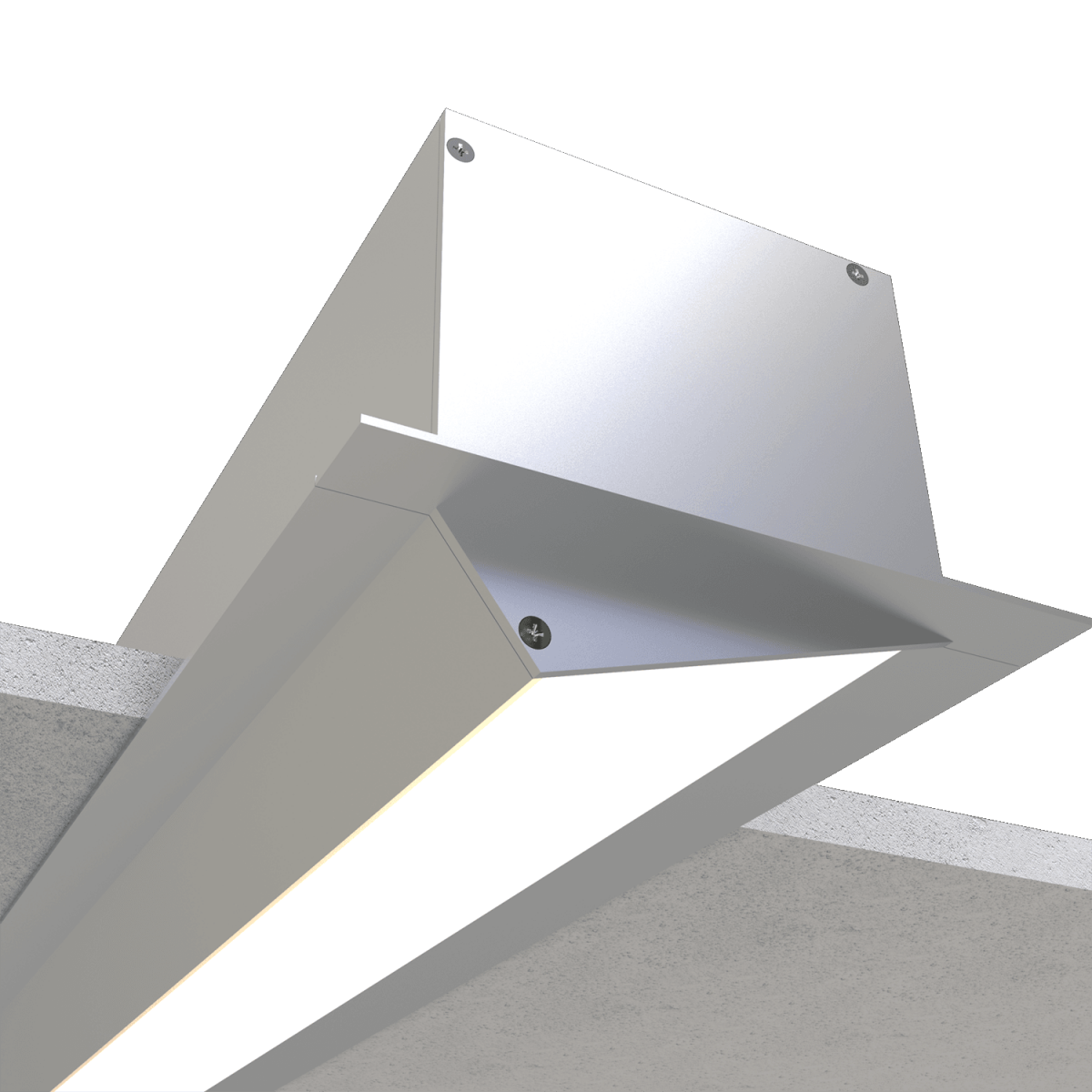 Lightplane Linear Wall Washer Recessed Trim Light Forms