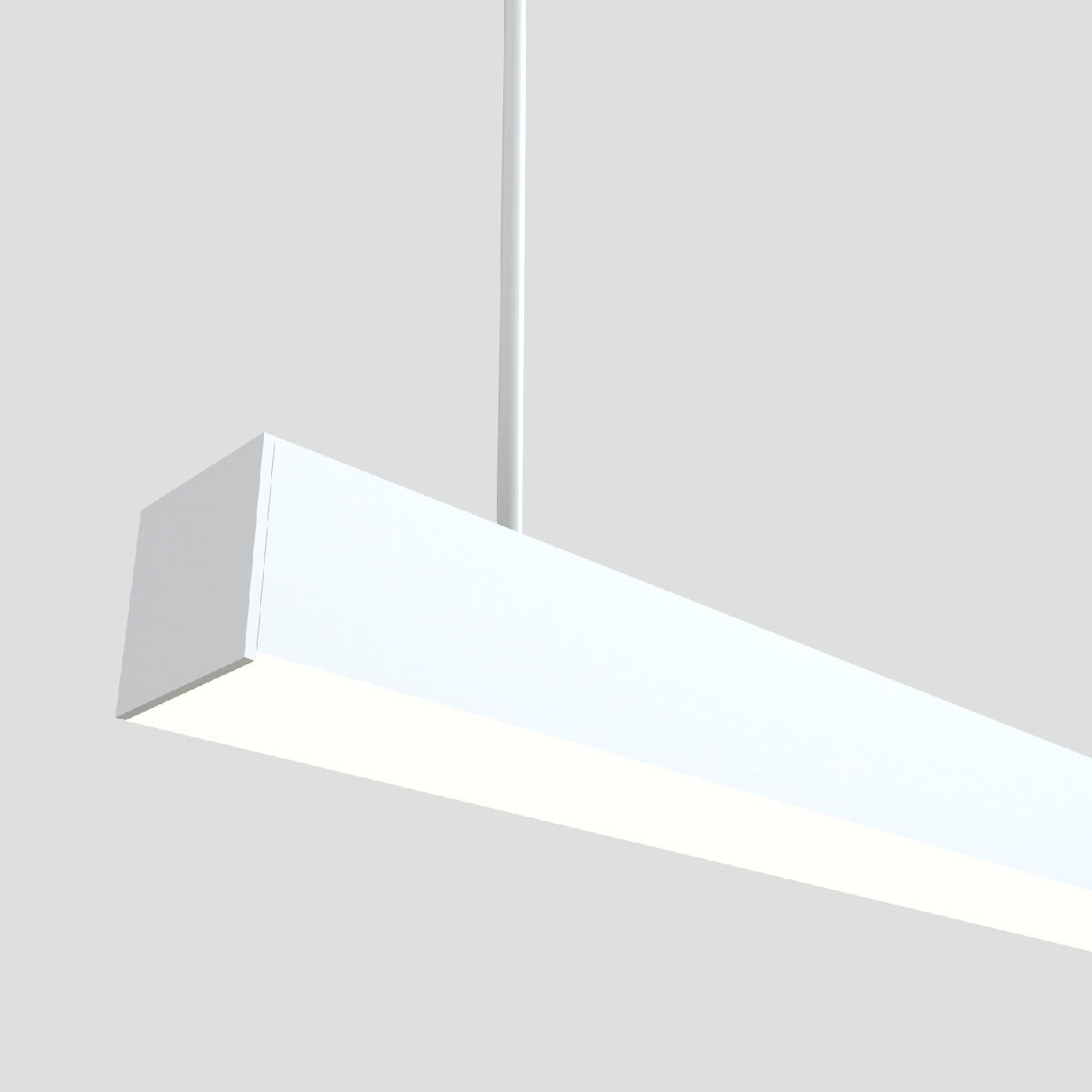 Linear store fluorescent fixture